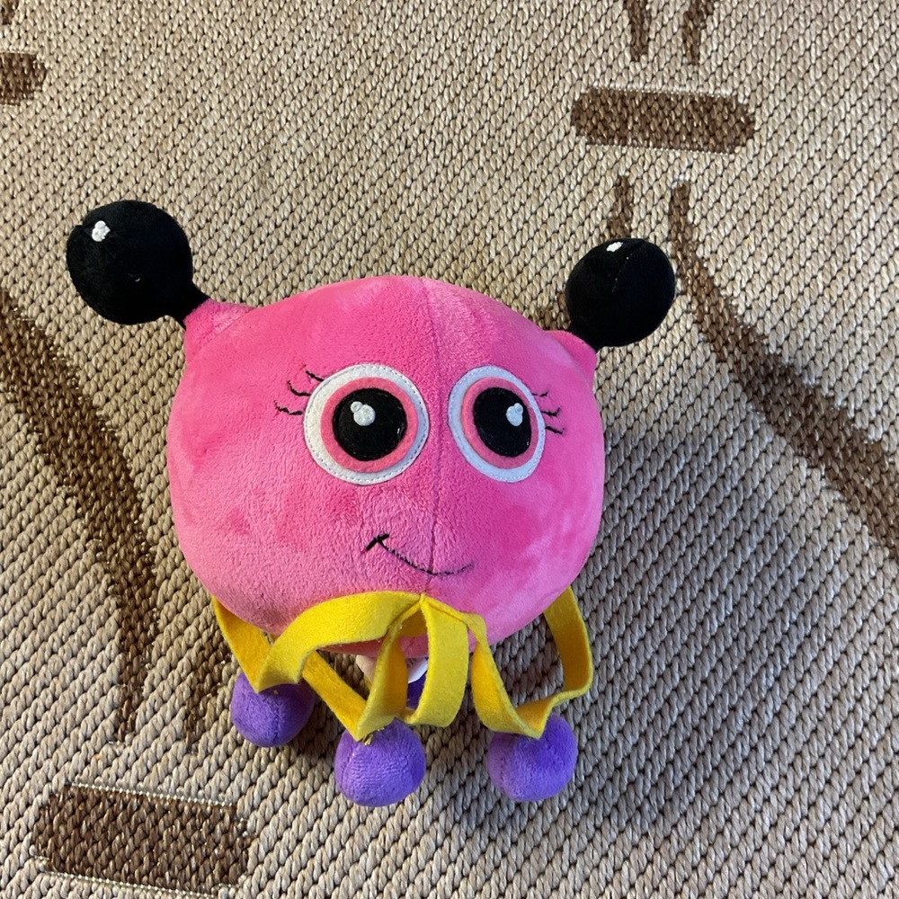 Budsies costum Pink Plush Octopus Toy